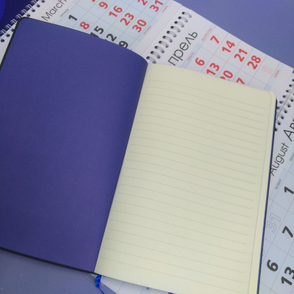 Ежедневник A5 Аmenity в мягком переплете